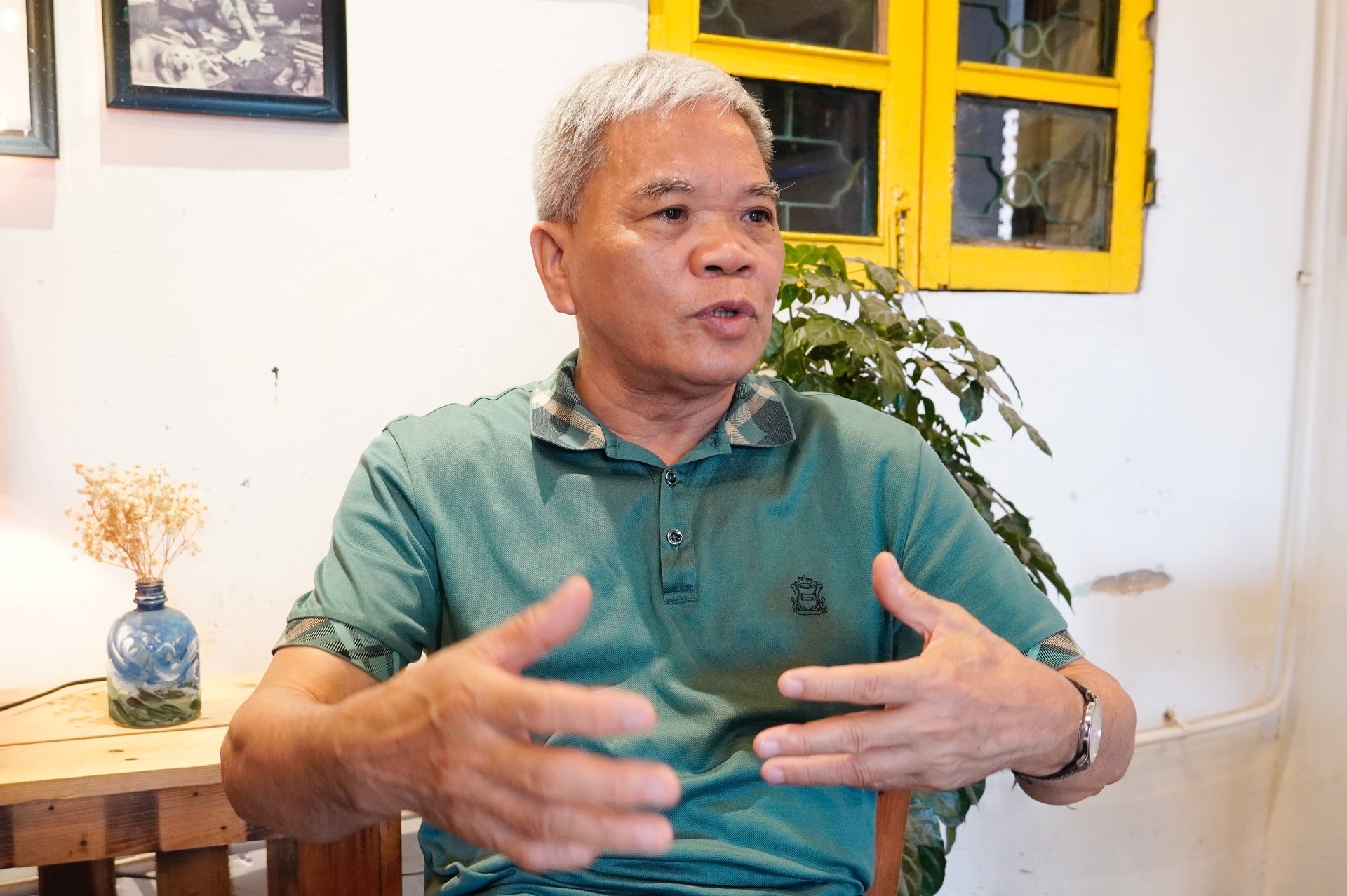Mr. Pham Anh Tuan, member of the Standing Committee of the Vietnam Fisheries Association, said that for the Vietnamese tilapia industry to make a breakthrough, there is still a lot of work to be done. Photo: Hong Tham. Ông Phạm Anh Tuấn, Ủy viên Ban Thường vụ Hội Thủy sản Việt Nam cho rằng, để ngành cá rô phi Việt Nam bứt phá, còn rất nhiều việc phải làm. Ảnh: Hồng Thắm.