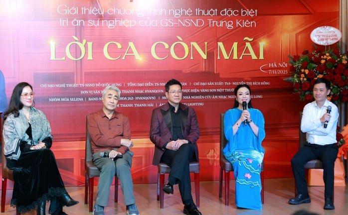 Loạt NSND, NSƯT tổ chức đêm nhạc tri ân NSND Trung Kiên - Ảnh 2.