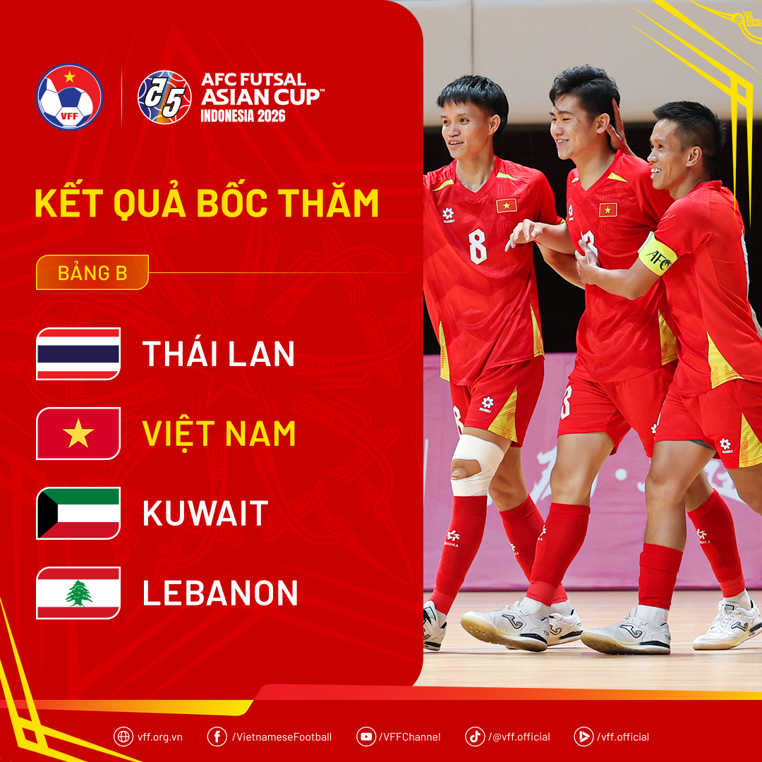 ហ្វូតសាលវៀតណាមនឹងមិនត្រូវបានអនុញ្ញាតឱ្យសម្រាកបន្ទាប់ពីស៊ីហ្គេមលើកទី៣៣