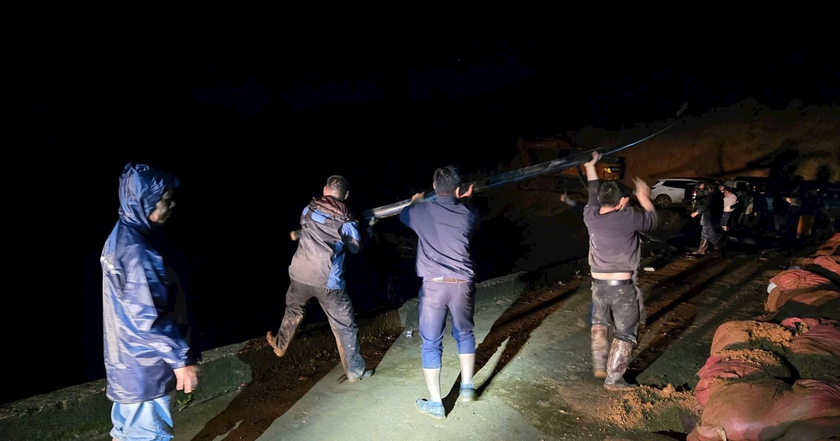 Lâm Đồng triển khai các biện pháp cấp bách xử lý sự cố hồ Cay An