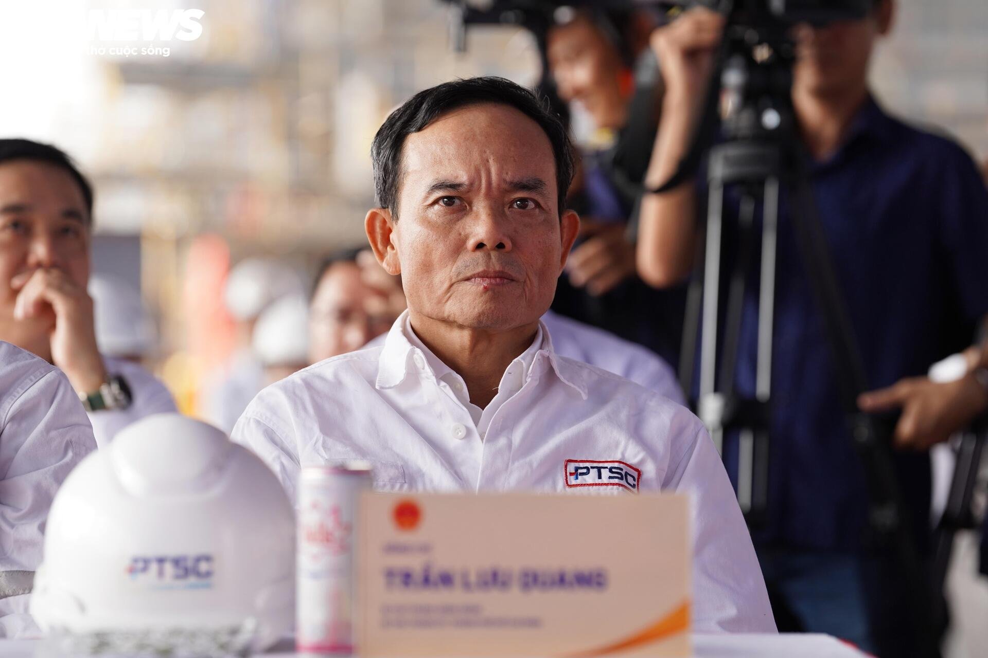 ہو چی منہ سٹی پارٹی کے سیکرٹری ٹران لو کوانگ پیٹرو ویتنام گروپ - 3 کے ساتھ کام کرتے ہیں۔