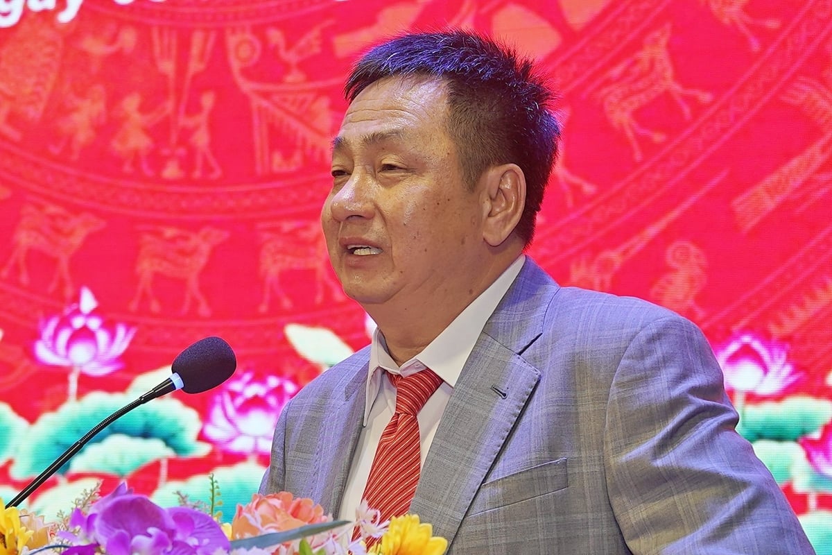 Ông Lê Huy Hoàng mong muốn, quỹ học bổng sẽ giúp đỡ được nhiều sinh viên hơn nữa trong tương lai. Ảnh: Bảo Thắng.
