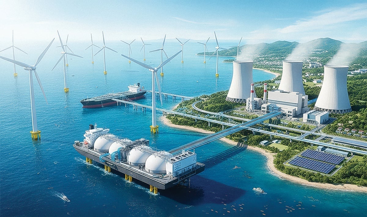 Petrovietnam ngọn cờ tiên phong trong kỷ nguyên năng lượng xanh. Ảnh: Petrovietnam.