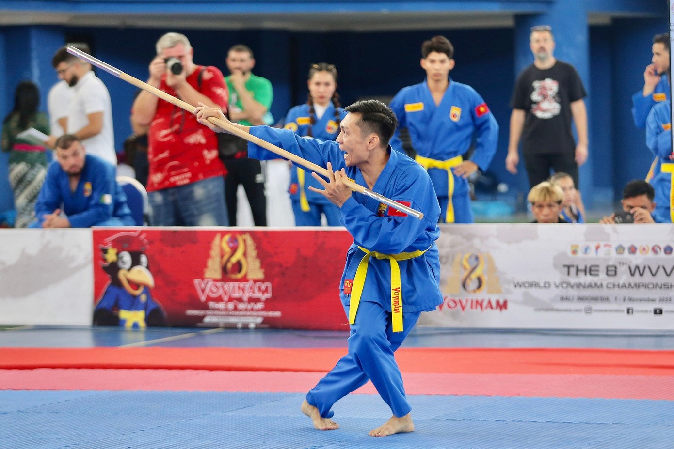 វៀតណាមបន្តកាន់តំណែងកំពូលក្នុងព្រឹត្តិការណ៍ World Vovinam Championship រូបថតទី ៨ 9a037cd7bb2de864af073536f20ae4eb.jpg