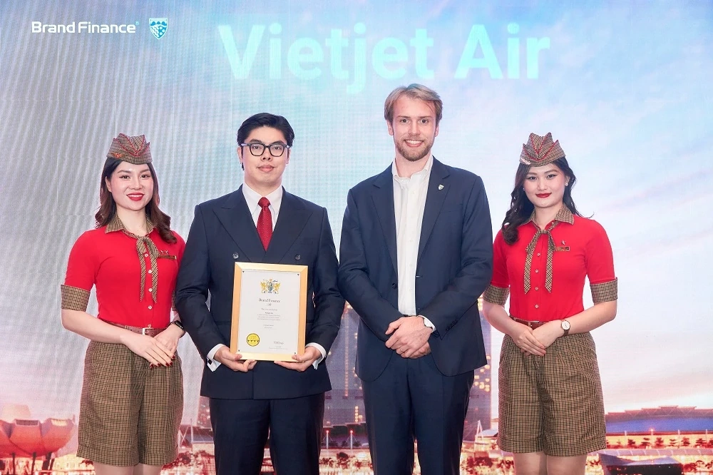 Vietjet ស្ថិតក្នុងចំណោមម៉ាកក្រុមហ៊ុនអាកាសចរណ៍ធំជាងគេក្នុងអាស៊ាននៅឆ្នាំ២០២៥