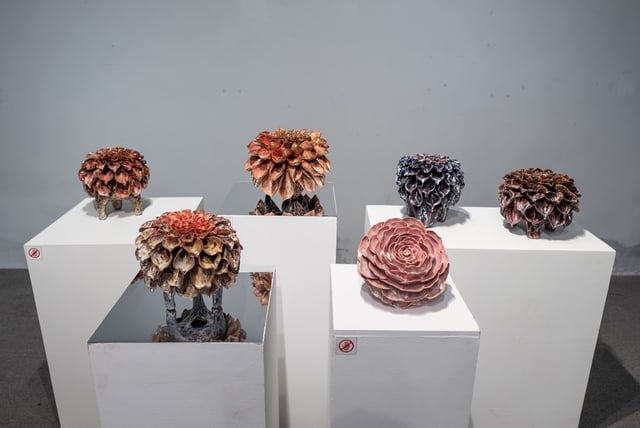 'Jardim Feliz': Gratidão pela terra, pelo fogo, pela vida - Foto 1. 'Khu vườn hạnh phúc': Lời tri ân cho đất, cho lửa, cho đời- Ảnh 1.