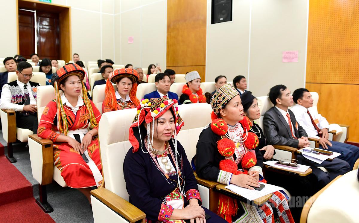 Delegater som deltar i kongressen.