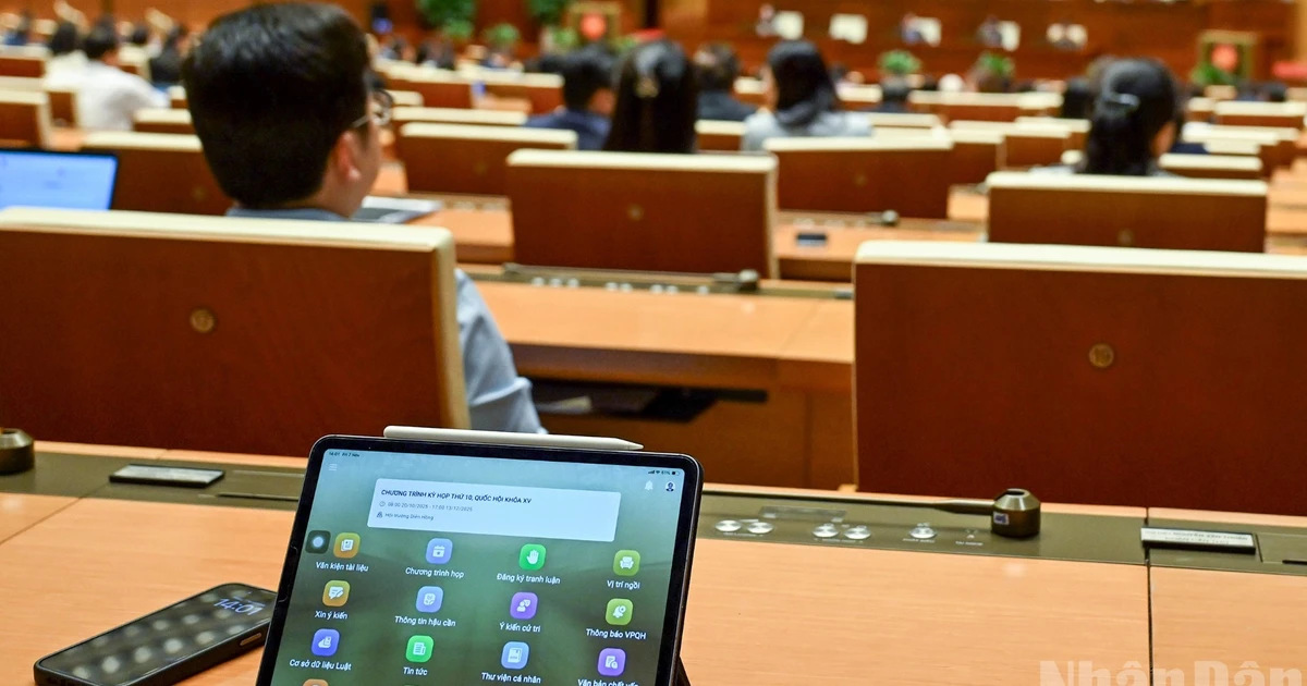 [Ảnh] Chuyển đổi số của Quốc hội - từ nhận thức đến hành động