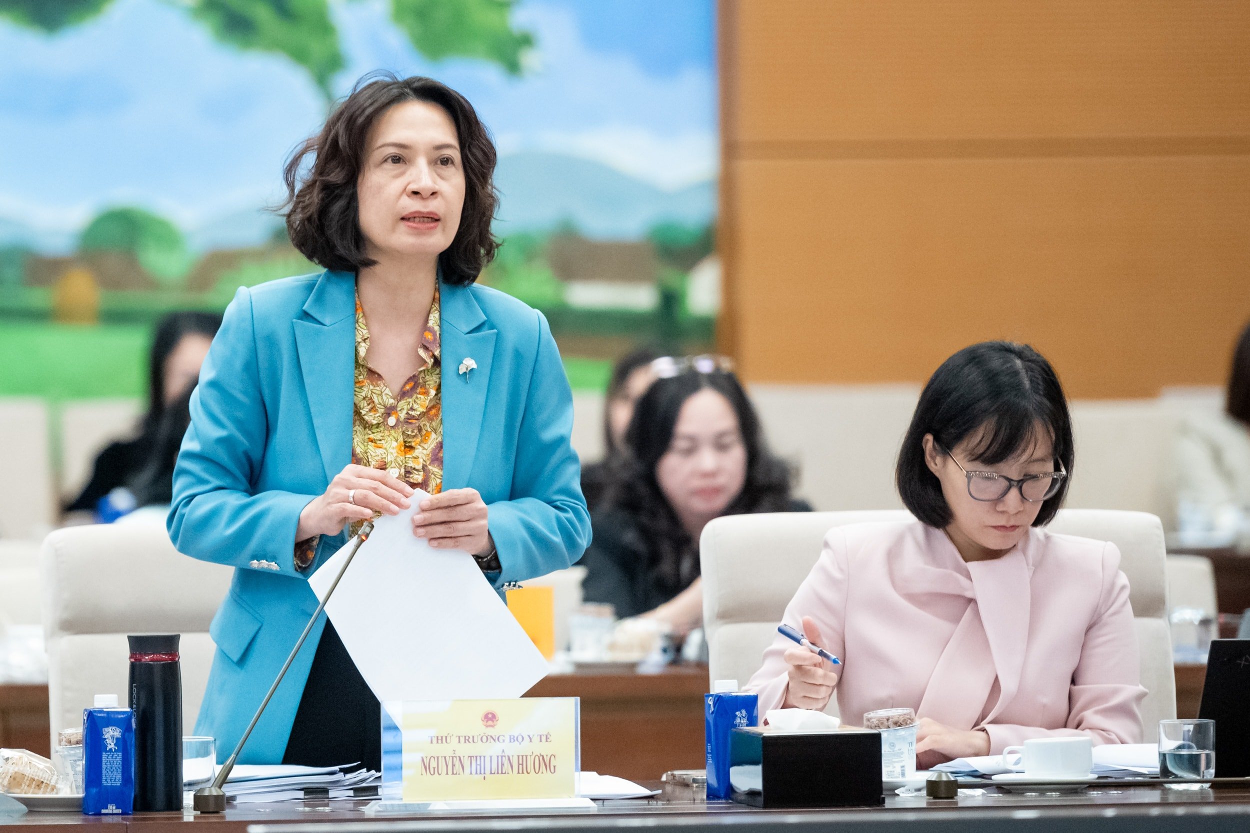 उप स्वास्थ्य मंत्री गुयेन थी लियन हुओंग