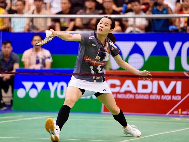 Lịch thi đấu chung kết giải cầu lông Hàn Quốc hôm nay: Cơ hội cho Nguyễn Thùy Linh - Ảnh 1.