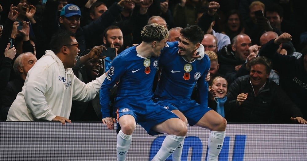 Garnacho tỏa sáng rực rỡ, Chelsea chiếm ngôi nhì bảng