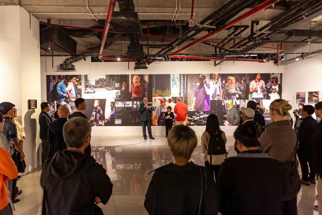 A large audience came to see the exhibition