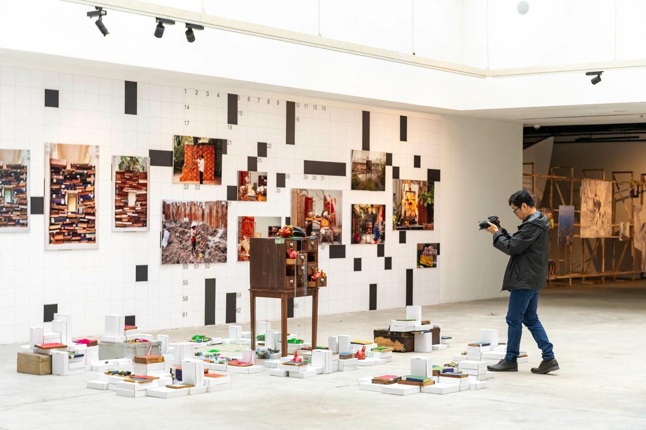 Exhibition “Archive and Post-Archive” at VCCA Vincom Center for Contemporary Art.