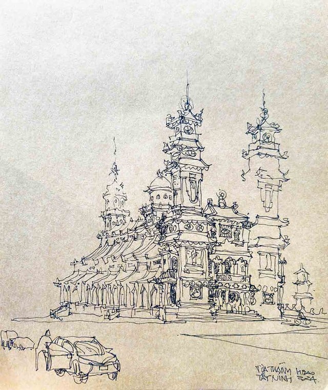 Tòa thánh mô phỏng cõi thiên đình và bí ẩn 'đàn cơ'- Ảnh 1.