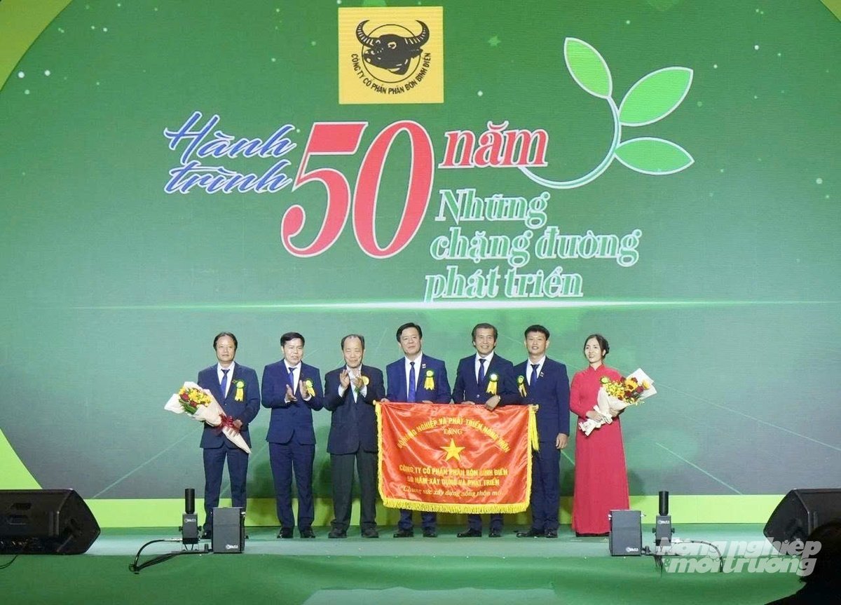 Công ty Cổ phần Phân bón Bình Điền tổ chức lễ kỷ niệm 'Hành trình 50 năm - Những chặng đường phát triển' (1973-2023). Ảnh: Lê Hoàng Vũ.