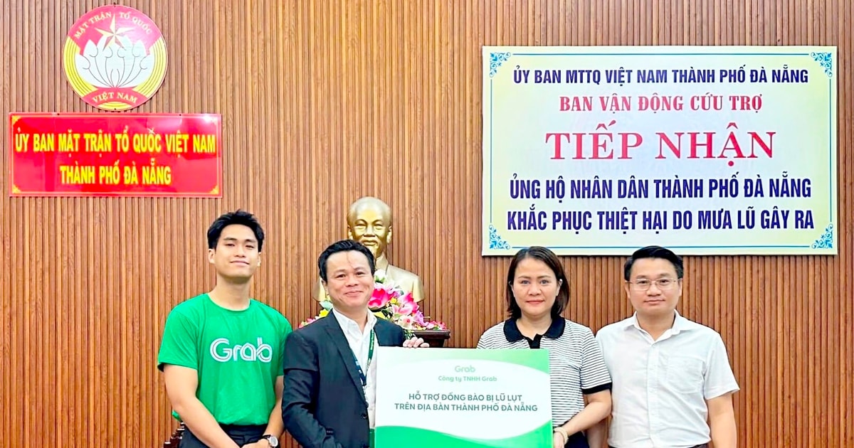 Grab triển khai nhiều chương trình hỗ trợ đối tác, người dân vùng lũ