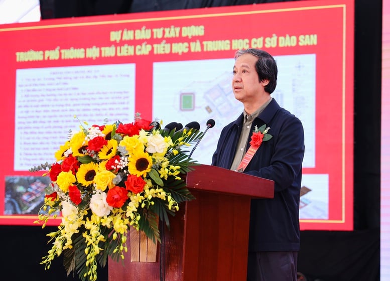 Khởi công xây dựng các trường phổ thông nội trú tại các xã biên giới đất liền- Ảnh 11.