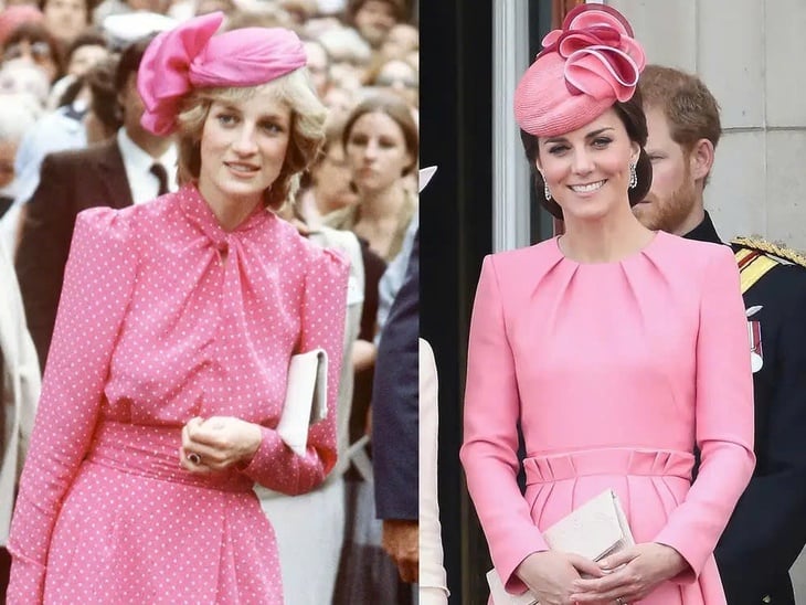 Kate Middleton tái hiện phong cách thời trang của Công nương Diana - Ảnh 2.