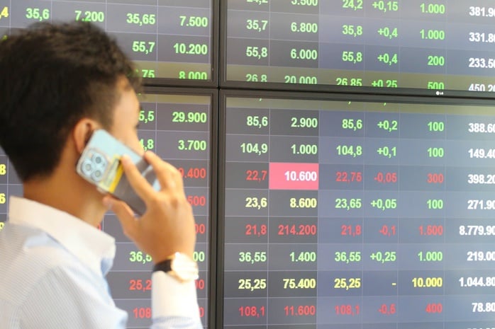 Chứng khoán giảm mạnh về thấp nhất 4 tháng , nhà đầu tư lo lắng về bờ - Ảnh 2.