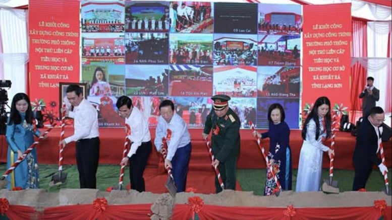 Thủ tướng phát động khởi công xây dựng 72 trường nội trú cho học sinh vùng biên - Ảnh 5.