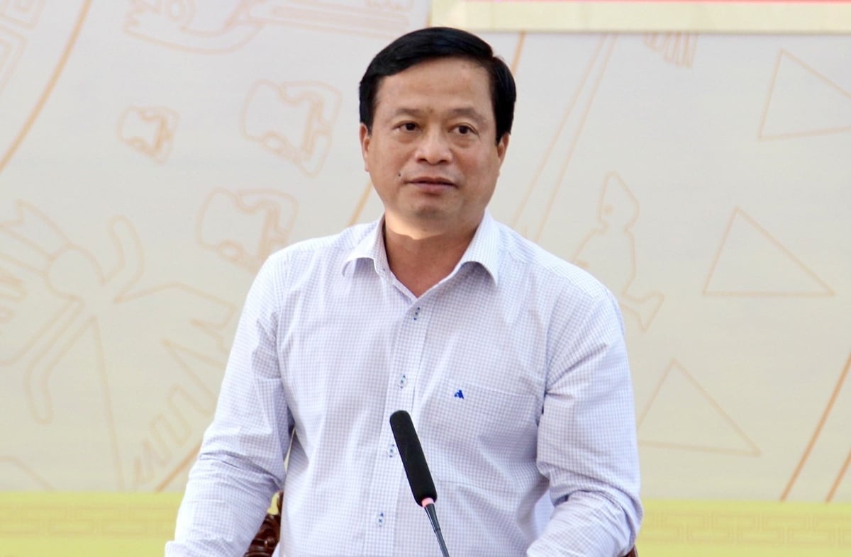 លោក Nguyen Tuan Thanh អនុប្រធានអចិន្ត្រៃយ៍គណៈកម្មាធិការប្រជាជនខេត្ត Gia Lai ។ រូបថត៖ V.D.T. Ông Nguyễn Tuấn Thanh, Phó Chủ tịch Thường trực UBND tỉnh Gia Lai. Ảnh: V.Đ.T.