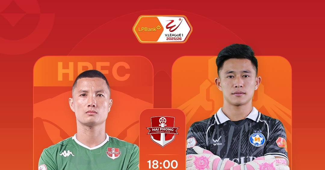 Trực tiếp bóng đá V-League: Hải Phòng vs Đà Nẵng, SLNA vs Becamex TPHCM