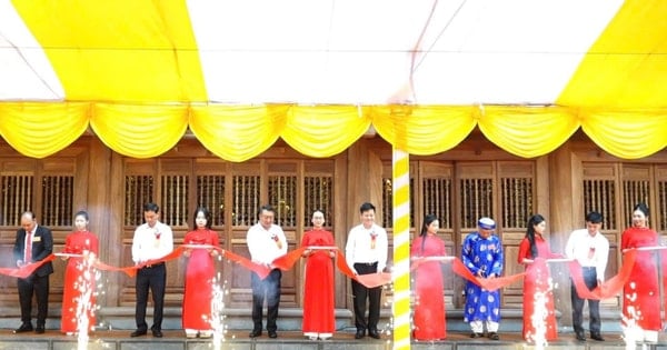 De gemeente Binh Minh opende het gemeenschapshuis Sinh Qua