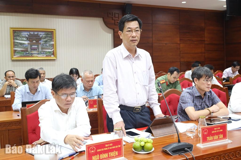 ប្រធាននាយកដ្ឋានហិរញ្ញវត្ថុ លោក Tran Van Tan បានបង្ហាញដំណោះស្រាយដើម្បីធានាកំណើន និងទិសដៅចំណូលថវិការបស់ខេត្ត Dak Lak ក្នុងឆ្នាំ ២០២៥។