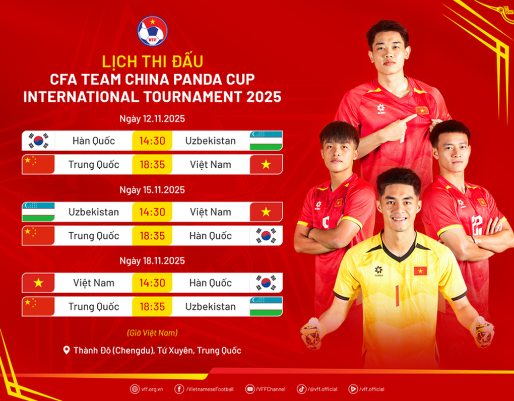 U22 ຫວຽດ​ນາມ ປະ​ເຊີນ​ກັບ​ຄວາມ​ຫຍຸ້ງ​ຍາກ​ກ່ອນ​ການ​ແຂ່ງ​ຂັນ​ກັບ​ຈີນ - 3