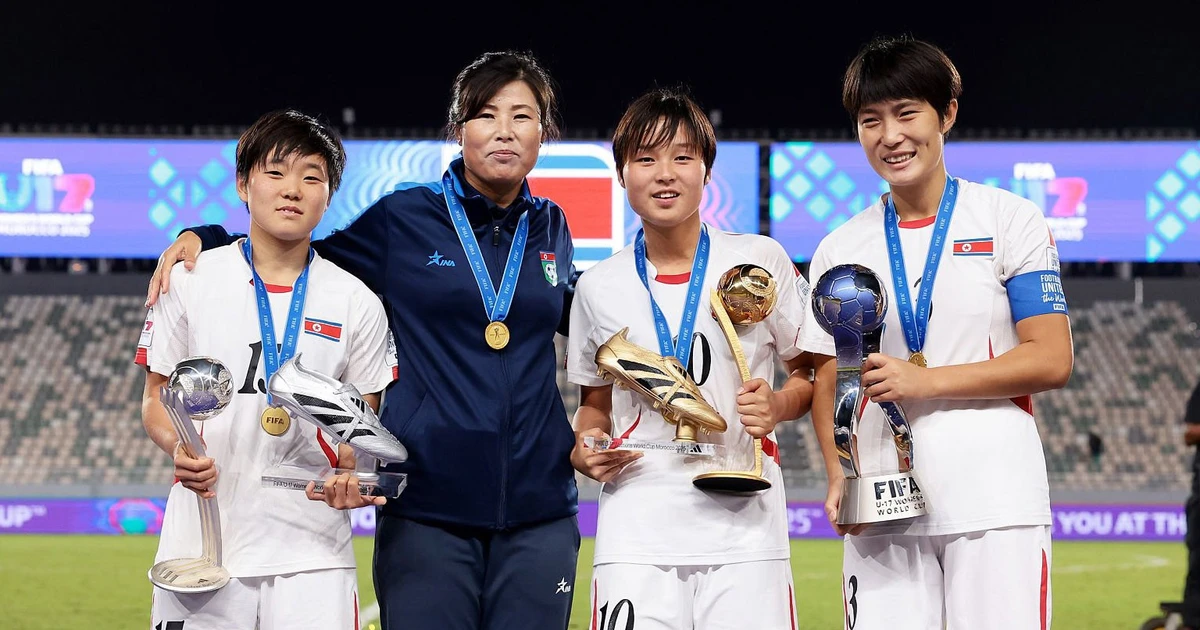 Bóng đá Triều Tiên không ngừng thống trị thế giới ở sân chơi dành cho lứa trẻ