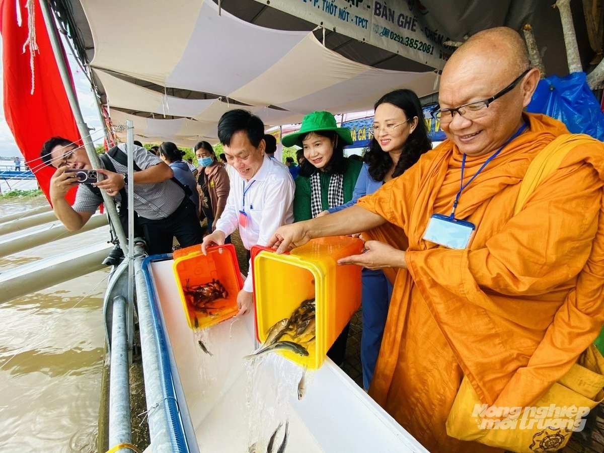 Phóng sinh đúng pháp, đúng loài, đúng môi trường là cách thể hiện lòng từ bi, nhân ái và trách nhiệm của con người với tự nhiên. Ảnh: Lê Hoàng Vũ.