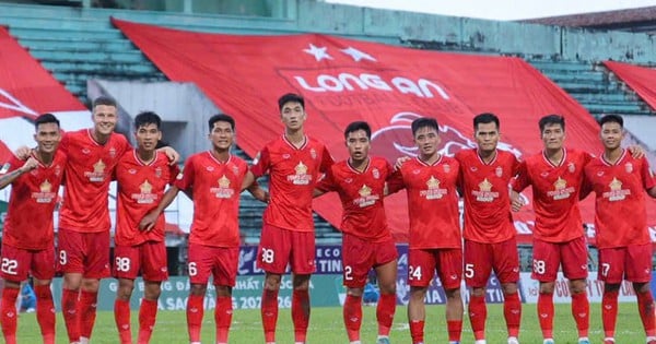 Giải Hạng nhất quốc gia: CLB Long An thắng sít sao nhờ pha lập công của Trọng Đại