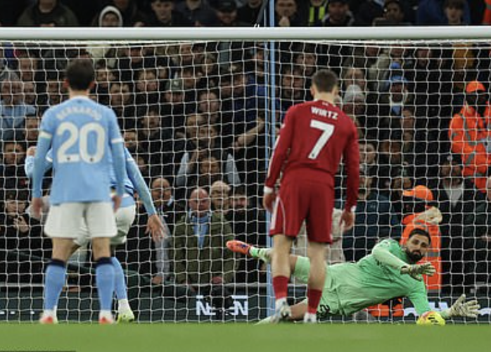 Haaland ហៀបនឹងឈានដល់ 100 គ្រាប់ Man City បំបាក់ Liverpool នៅ Etihad - រូបថត 2 ។