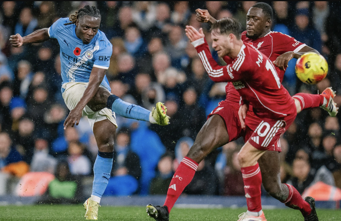 Haaland ហៀបនឹងឈានដល់ 100 គ្រាប់ Man City បំបាក់ Liverpool នៅ Etihad - រូបថតទី 6 ។