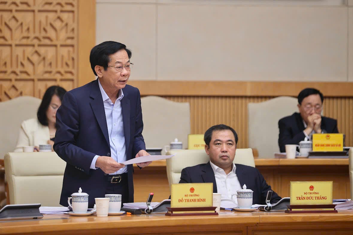 ທ່ານ Do Thanh Binh ລັດຖະມົນຕີກະຊວງພາຍໃນ. (ພາບ: Thu Giang)