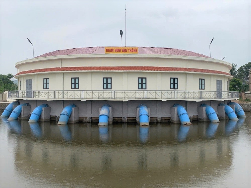 Hoàn thành xây mới và nâng cấp 55 trạm bơm điện và hồ chứa