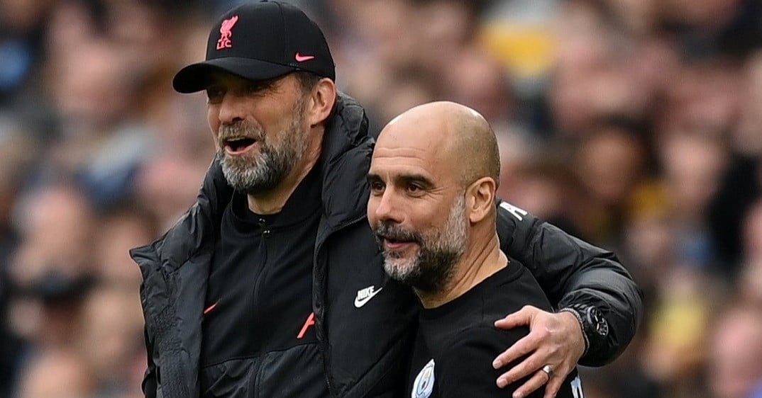 Man City đè bẹp Liverpool, Klopp dí dỏm chúc Pep mốc 1.000 trận