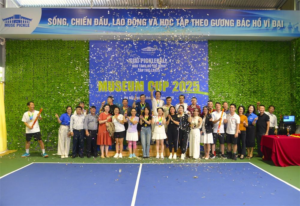 Đoàn Cơ sở Bảo tàng Hồ Chí Minh tổ chức Giải Pickleball chào mừng kỷ niệm 55 năm Ngày thành lập Bảo tàng Hồ Chí Minh (25/11/1970 - 25/11/2025)