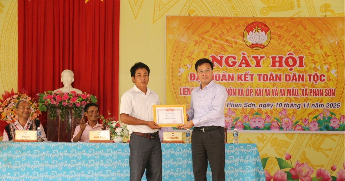 Ấm áp Ngày hội Đại đoàn kết tại liên khu dân cư Ka Líp, Kai Ya và Ya Mâu