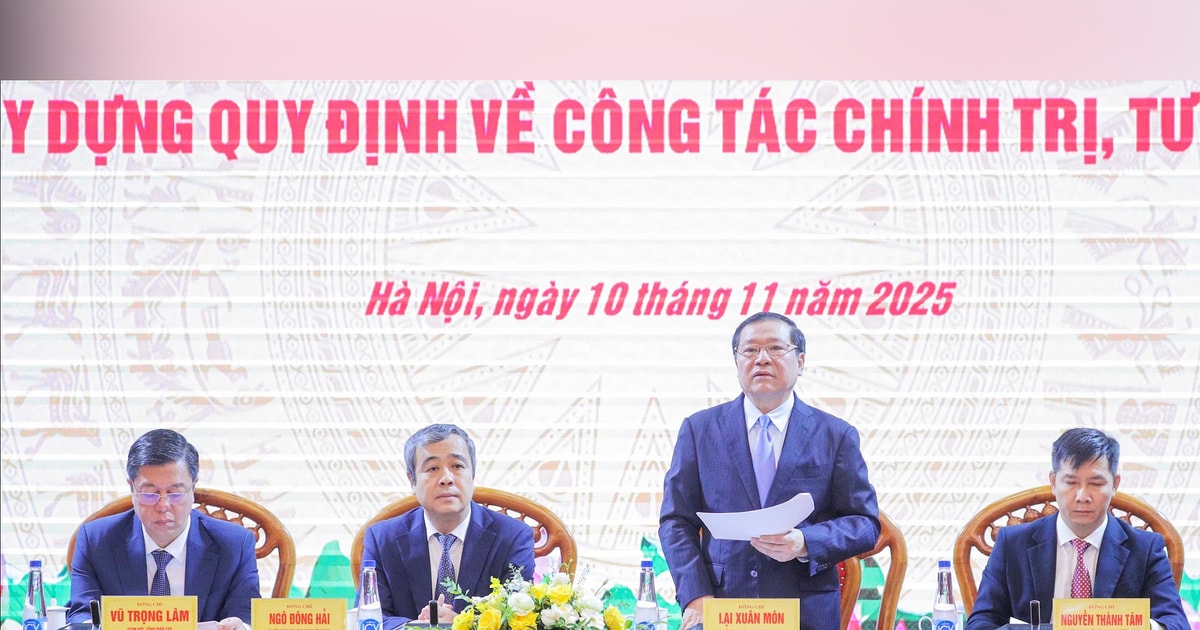 Hội thảo khoa học quốc gia "Xây dựng quy định về công tác chính trị, tư tưởng"