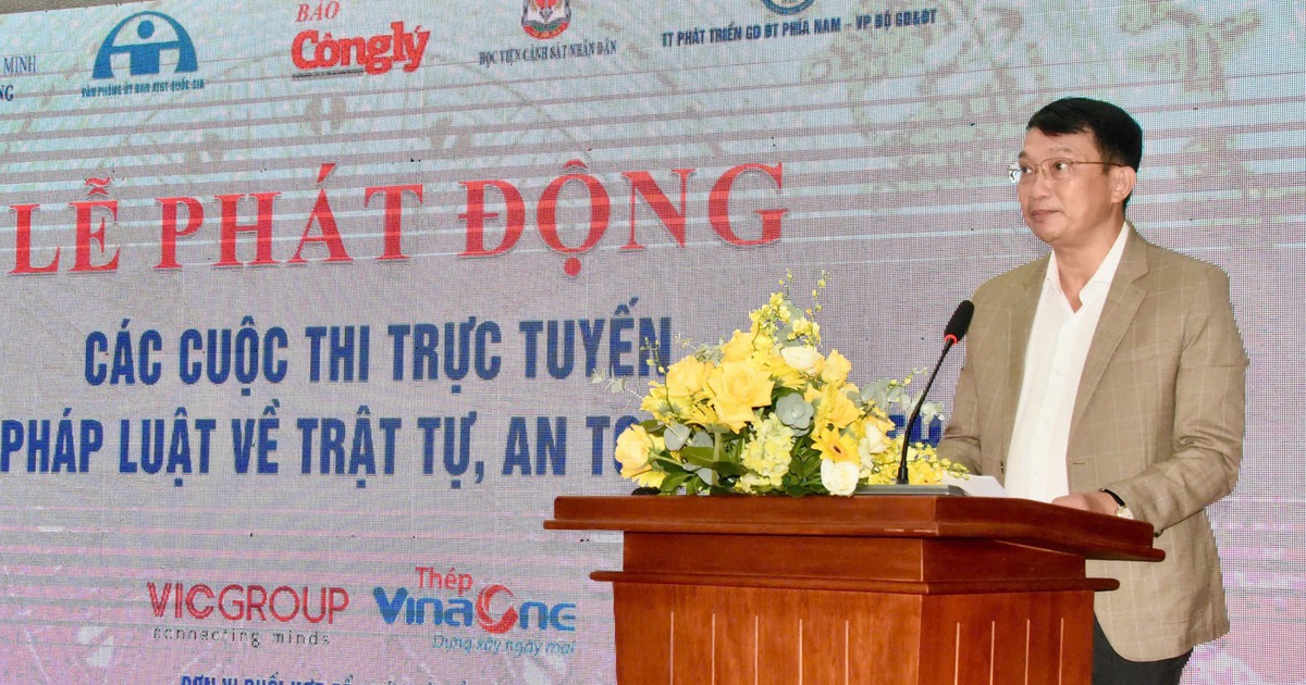 Lan tỏa văn hóa giao thông thời đại số qua cuộc thi trực tuyến