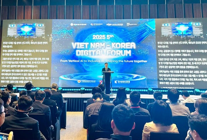 Diễn đàn số Việt Nam - Hàn Quốc 2025: Hợp tác thúc đẩy phát triển trí tuệ nhân tạo - Ảnh 1.