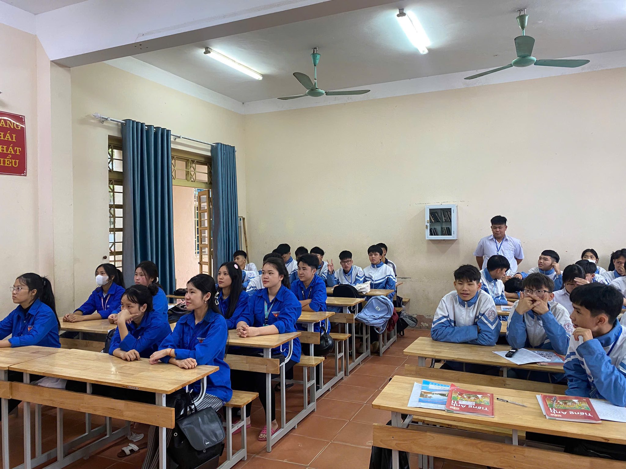 Trường THPT Điềm Thụy tích cực triển khai công tác phòng, chống tác hại thuốc lá học đường- Ảnh 1.