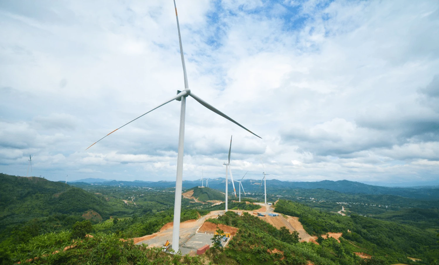 مشروع طاقة الرياح في كوانج تري - الصورة: Q.H