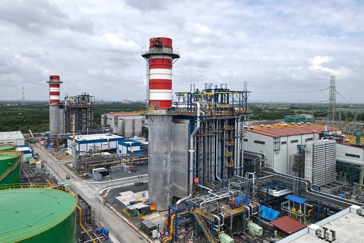 Dự án Nhà máy điện khí Nhơn Trạch 3 & 4. Ảnh: Petrovietnam.