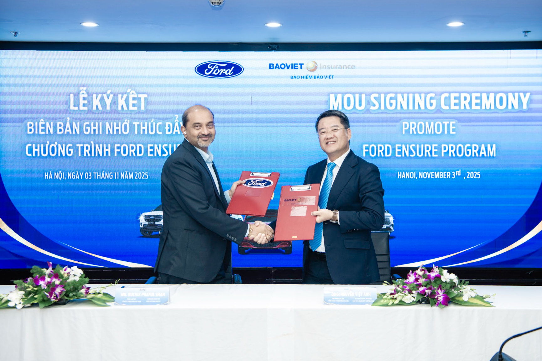 Ford Việt Nam ký kết biên bản ghi nhớ thúc đẩy Chương trình Ford Ensure, nâng tầm trải nghiệm dịch vụ cho khách hàng