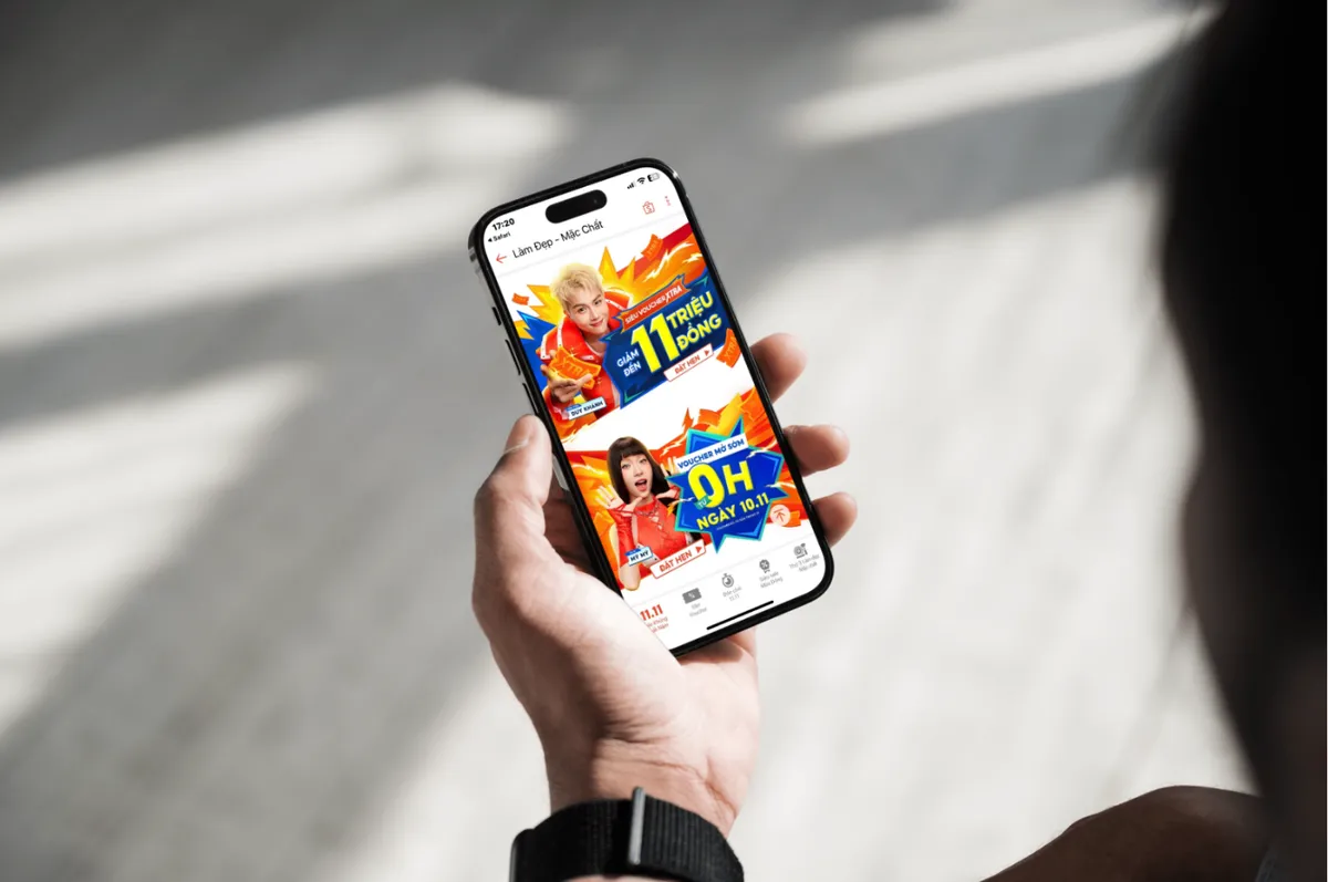 Shopee Mega Sale 11.11 - Đồng hành cùng nhà bán hàng tăng tốc cuối năm - Ảnh 1.