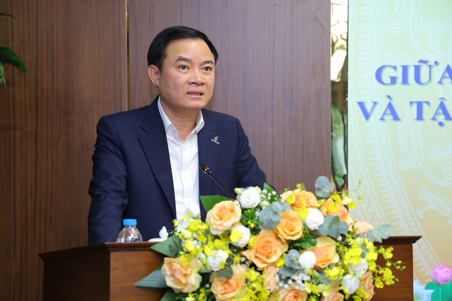 Tổng Giám đốc Petrovietnam Lê Ngọc Sơn đánh giá kết quả bước đầu hợp tác đã có nhiều 'tín hiệu tốt' cần phải tập trung đẩy mạnh trong thời gian tới. Ảnh: Petrovietnam.