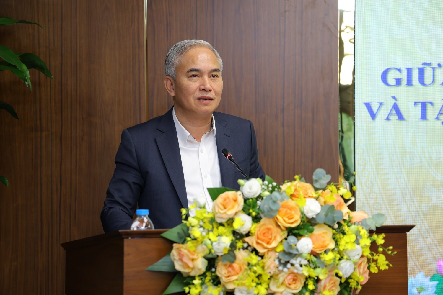 Ông Vũ Anh Tuấn, Tổng Giám đốc TKV khẳng định việc hợp tác giữa Petrovietnam và TKV là hoàn toàn phù hợp theo xu hướng liên kết để cùng nhau hợp tác phát triển. Ảnh: Petrovietnam.