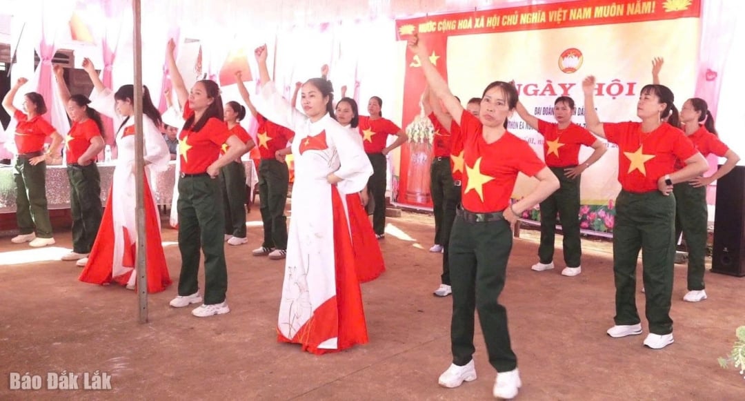 Una actuación para celebrar el festival.